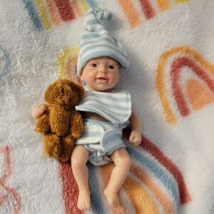 Pure Silicone newborn baby Erric